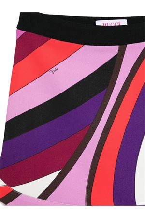 gonna in viscosa multicolor EMILIO PUCCI KIDS | PX7A61K0227513RO